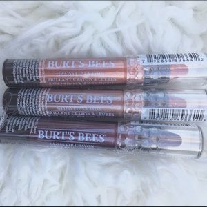Burt's Bees Gloss Lip Crayon Set of Three